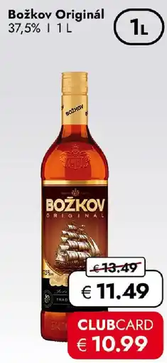 Travel FREE Božkov Originál Angebot