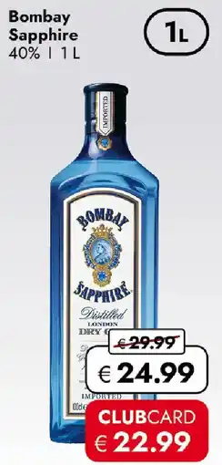 Travel FREE Bombay Sapphire Angebot