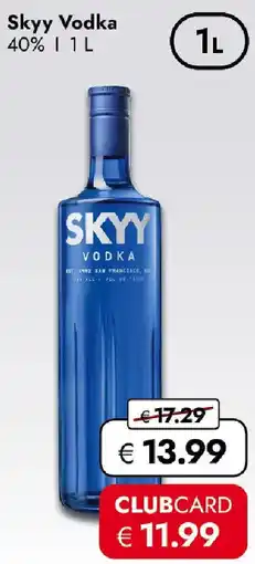 Travel FREE Skyy Vodka Angebot