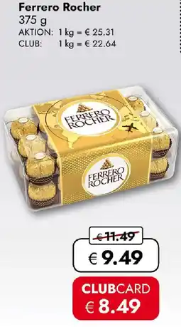 Travel FREE Ferrero Rocher Angebot
