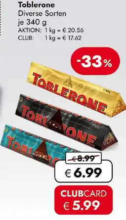 Travel FREE Toblerone Angebot