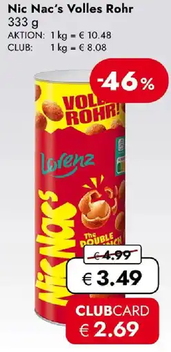Travel FREE Nic Nac's Volles Rohr Angebot