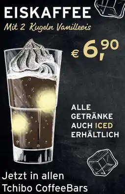 Tchibo Eduscho Eiskaffee mit 2 kugeln vanilleeis Angebot