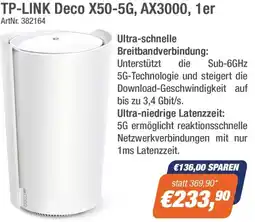 e-tec Tp-link deco x50-5g, ax3000, 1er Angebot