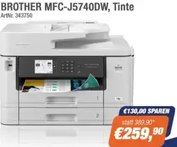 e-tec Brother mfc-j5740dw, tinte Angebot