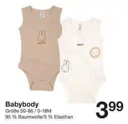 Zeeman Babybody Angebot