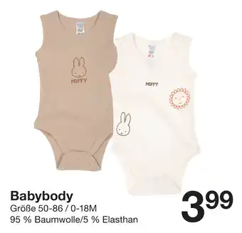 Zeeman Babybody Angebot