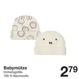 Zeeman Babymütze Angebot