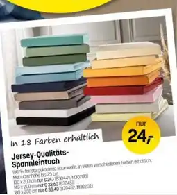 Reiter Jersey qualitäts spannleintuch Angebot