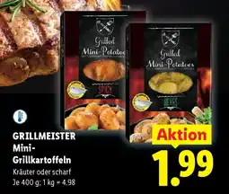 Lidl Grillmeister mini-grillkartoffeln Angebot