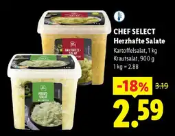 Lidl Chef select herzhafter salate Angebot