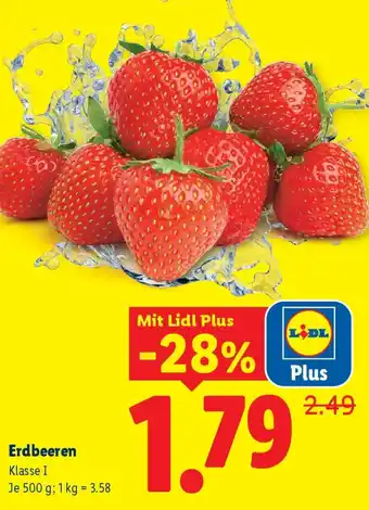 Lidl Erdbeeren Angebot