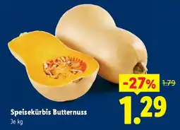 Lidl Speisekürbis Butternuss Angebot