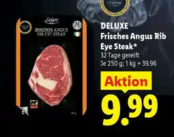 Lidl Deluxe Frisches Angus Rib Eye Steak Angebot