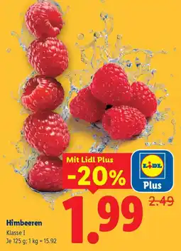 Lidl Himbeeren Angebot