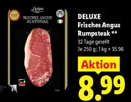 Lidl Deluxe frisches angus rumpsteak Angebot