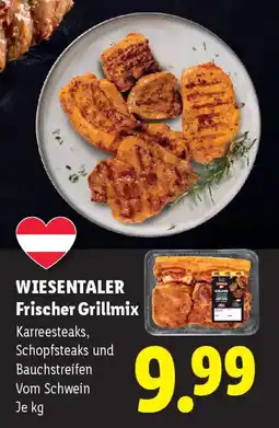 Lidl Wiesentaler frischer grillmix Angebot