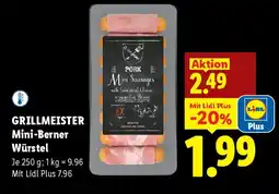 Lidl Grillmeister mini-berner würstel Angebot