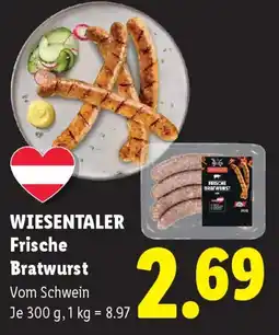Lidl Wiesentaler frische bratwurst Angebot
