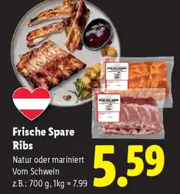Lidl Frische spare ribs Angebot