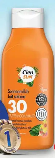 Lidl Cien Sun Sonnenmilch LSF 30 Angebot