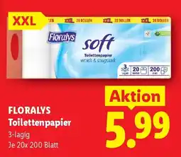 Lidl Floralys toilettenpapier Angebot