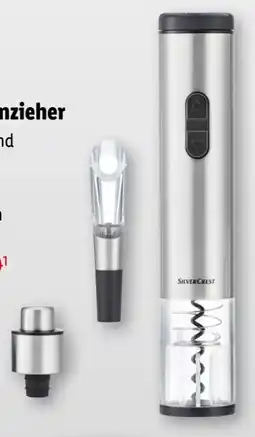 Lidl SilverCrest Elektrischer Korkenzieher Angebot