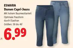 Lidl Esmara Damen Capri-Jeans Angebot