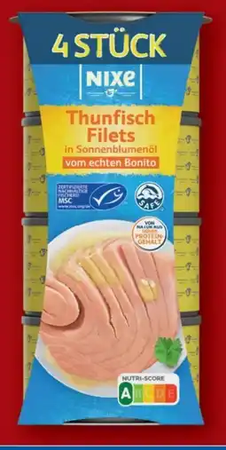 Lidl Nixe Thunfischfilets Angebot
