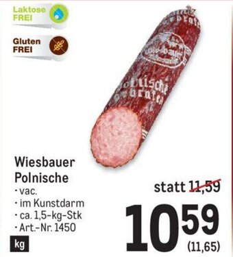 Metro Wiesbauer Polnische Angebot