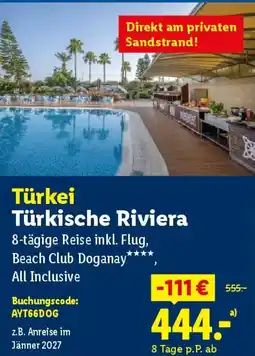 Lidl Türkei Türkische Riviera Angebot