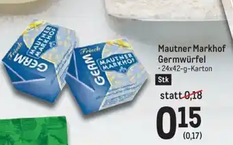 Metro Mautner Markhof Germwurfel Angebot