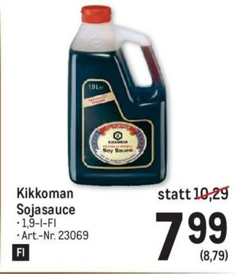 Metro Kikkoman Sojasauce Angebot