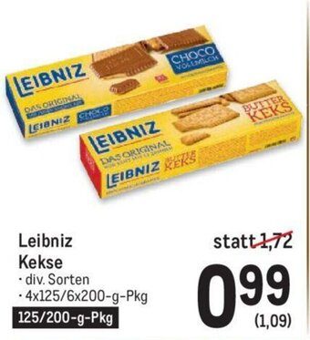 Metro Leibniz Kekse Angebot