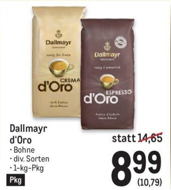 Metro Dallmayr d'Oro Angebot