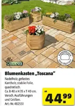 Hagebau Blumenkasten Toscana Angebot