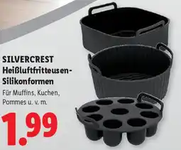 Lidl Silvercrest heißluftfritteusen- silikonformen Angebot