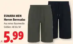 Lidl Esmara men herren bermudas Angebot