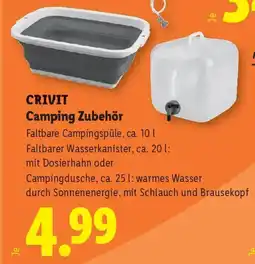 Lidl Crivit camping zubehör Angebot