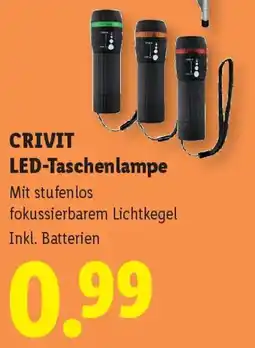Lidl Crivit led-taschenlampe Angebot
