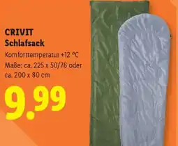 Lidl Crivit schlafsack Angebot