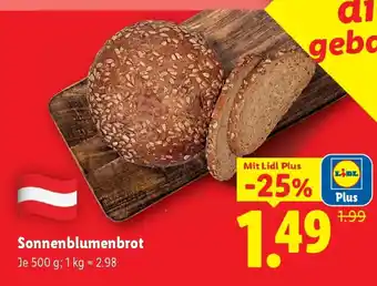 Lidl Sonnenblumenbrot Angebot