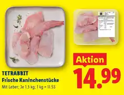 Lidl Tetrabbit frische kaninchenstücke Angebot