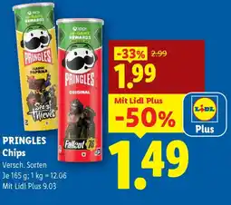 Lidl Pringles chips Angebot