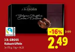 Lidl J.d. gross kakaotrüffeln Angebot