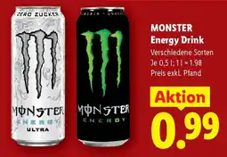 Lidl Monster energy drink Angebot