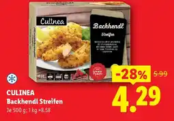 Lidl Culinea backhendl streifen Angebot