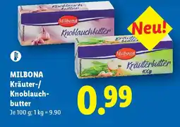 Lidl Milbona kräuter-knoblauch butter Angebot