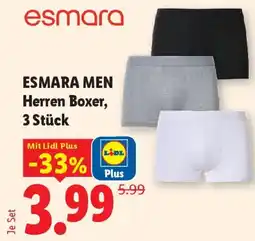 Lidl Esmara men herren boxer Angebot