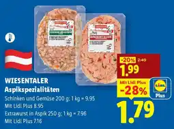 Lidl Wiesentaler aspikspezialitäten Angebot